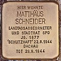 Stolperstein für Matthäus Schneider (Kulmbach).jpg