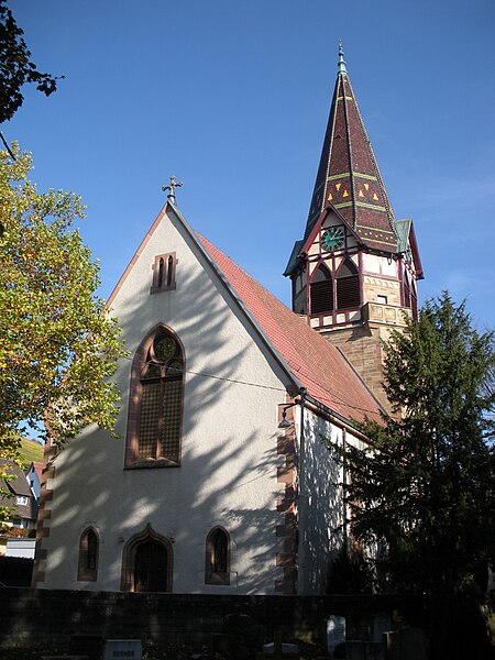 Stuttgart Uhlbach Evang. Kirche 1
