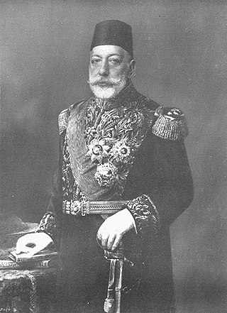 <span class="mw-page-title-main">Mehmed V</span> 35th Sultan of the Ottoman Empire from 1909 to 1918