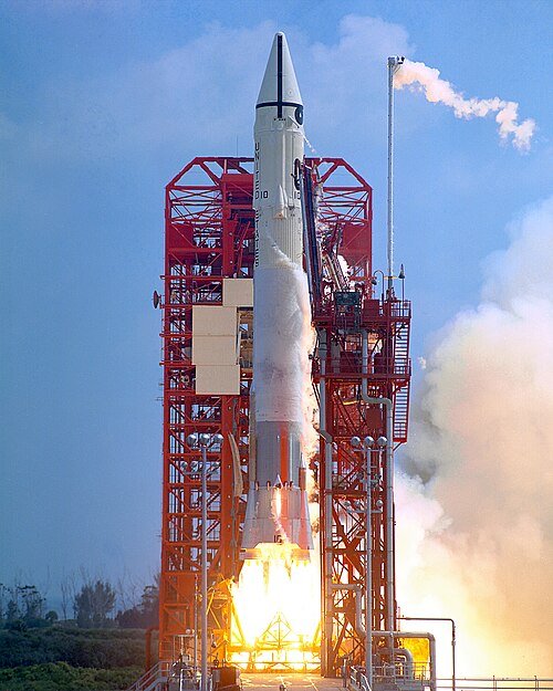 שיגור סרוויור 1 על גבי טיל אטלס־קנטאור