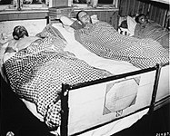 Survivors suffering from typhus