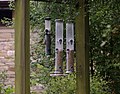 2011-07-07 17:58 Bird feeders at the Sutton Bank visitor centre.