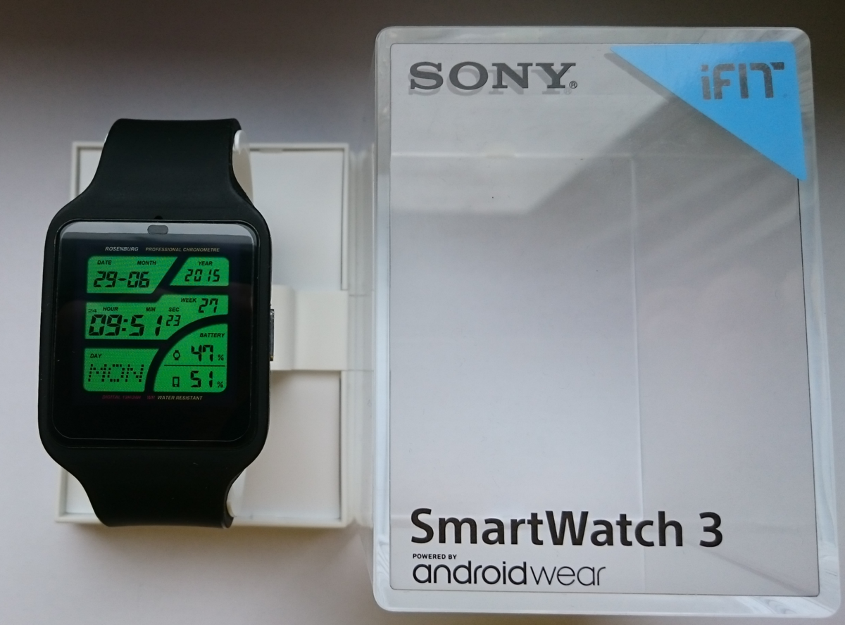 smartwatch dimensions sony 3