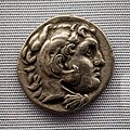 Syria - king Seleukos I - 321-281 BC - silver tetradrachm - head of Herakles - Zeus aetophoros - München SMS