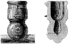 T3- d395 - Fig. 277 et 278. — Mortier de l’artillerie de Louis XIV (système de Vallière).png