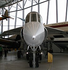 TSR-2 XR222 photographed at Duxford, 2009 TSR-2 nose.jpg