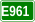 Tabliczka E961.
svg