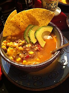 Taco soup Type of soup