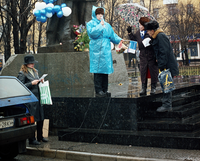 Памятник Т. Г. Шевченко
