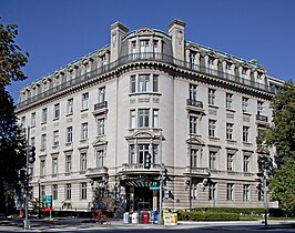 Het gebouw van AEI nabij Dupont Circle Washington, D.C.