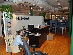 The Onion Broadway Office by David Shankbone