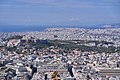 The Philopappos Hill, the Acropolis, the Pnyx, the Areopagus, the Hill of the Nymphs, the Temple of Hephaestus from Mount Lycabettus on September 28, 2019.jpg