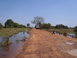 Yirol Road, just outside Yirol Town, South Sudan