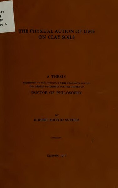 File:The physical action of lime on clay soils .. (IA physicalactionof00snyd).pdf