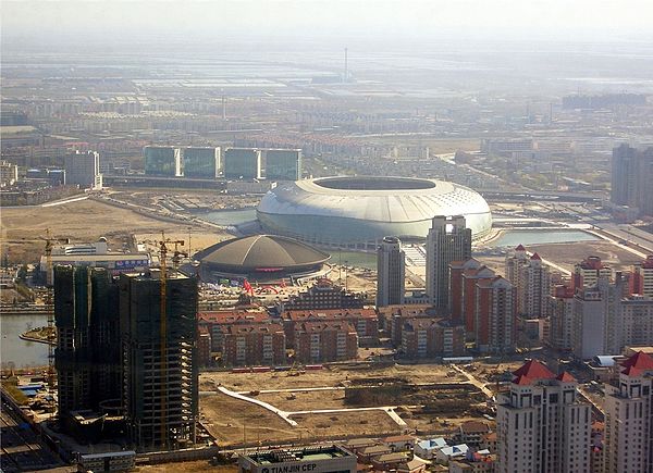 Image: Tianjin Olympic Center Stadium