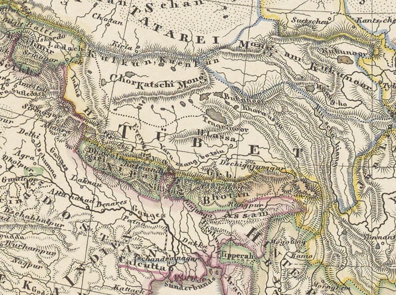File:Tibet map before 1859 detail from Asia - Stieler's Hand-Atlas (cropped).jpg