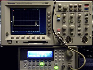Time Domain Reflectometer made from common lab equipment.JPG