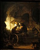 Tobias Healing his Father by Rembrandt - Staatsgalerie - Stuttgart - Germany 2017.jpg