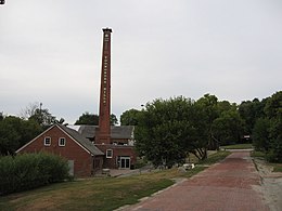 The restored paper mill at Todmorden Mills Heritage Museum and Art Centre. TodmordenMills1.jpg