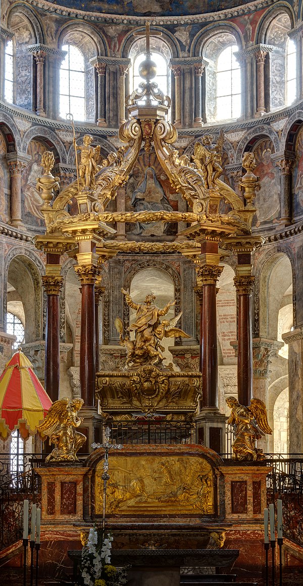 Tomb of St. Saturnin in the Basilica of St. Sernin, Toulouse, France