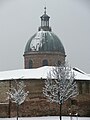 Toulouse neige 20130225 Dome La Grave.jpg