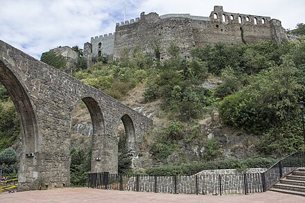 Parts of the city walls of Trabzon and the Eugenius Aqueduct are among the oldest remaining structures in the city.