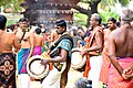 Traditional tamil thavil players