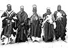 Tuareg men dressed for travel Algeria (6887747753).jpg