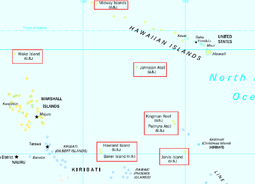 Localização  Ilhas Menores Distantes dos Estados Unidos