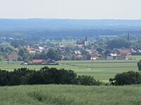 Blick vom Dreesberg über Vörden ins Osnabrücker Land