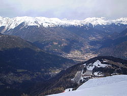 View from Monte Zoncolan