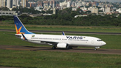 Boeing 737—800 VRG Linhas Aéreas в ливрее «Varig»
