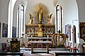 English: Presbytery with high altar Deutsch: Presbyterium mit Hochaltar