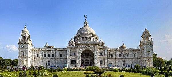 Victoria Memorial situated in Kolkata.jpg