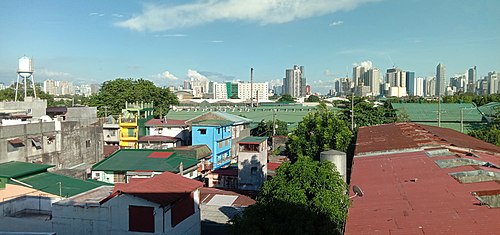 View of Santa Ana, Manila. Santa Ana Hospital can be seen off-center.
