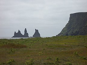 Reynisdrangar – sea stacks