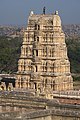 * Nomination Virupaksha Temple - Kanakagiri Gopuram --Imehling 09:47, 11 March 2023 (UTC) * Promotion Great details, I'm still busy counting the pigeons! But it's slightly tilted clockwise. Could you fix this? --Der Angemeldete 12:22, 11 March 2023 (UTC) Dust spot near the top edge of the structure. Otherwise OK --Jakubhal 12:22, 11 March 2023 (UTC)  Done --Imehling 21:05, 11 March 2023 (UTC)  Support Good quality. --Der Angemeldete 21:29, 11 March 2023 (UTC)