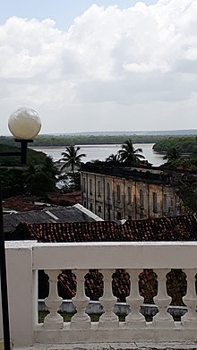 View from Hotel Globo to the Rio Sanhauá