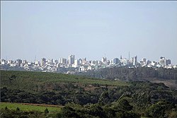 Vue panoramique de Ponta Grossa