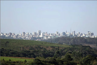 Panoramablick auf Ponta Grossa