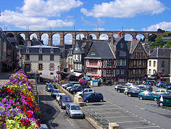 Skyline of Morlaix