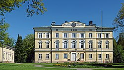 Vuojoki Manor at Eurajoki, designed by Carl Ludvig Engel