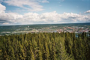 Östersund: Geschichte, Klima, Wappen