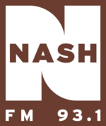 Nash-FM 93.1 logo 2013-2020 WDRQ (Nash FM 93.1) logo.png