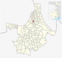 Location of Ward No. 51 in Kolkata Ward Map Ward no. 51 in Kolkata Municipal Corporation.svg