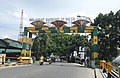 Gapura selamat datang di Kota Medan di Kelurahan Tembung