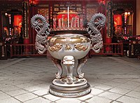 Incense burner of the Wenchang Temple in Yilan County, Taiwan