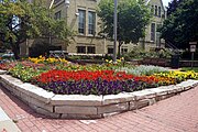 West Allis Historical Society Museum flower bed