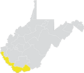 Thumbnail for West Virginia's 6th Senate district