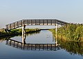 Westpolderbrêge. Een nieuwe brug over Broeresleat, gerealiseerd in 2020.